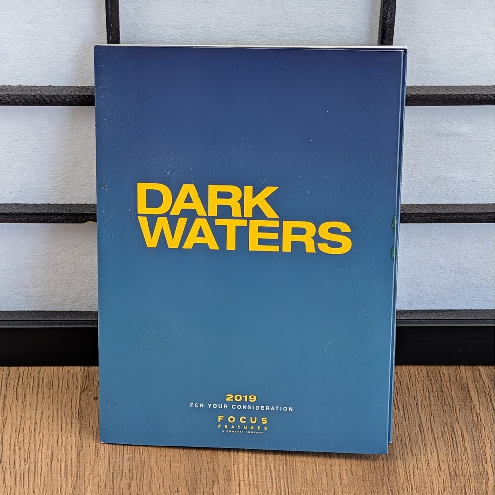 Dark Waters 2019 For Your Consideration FYC DVD Screener Mark Ruffalo Features
